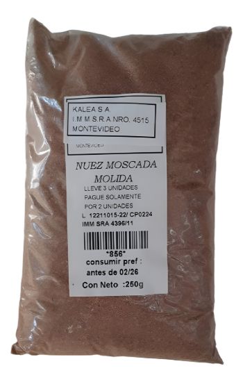 Imagen de Nuez moscada  molida 250 gr