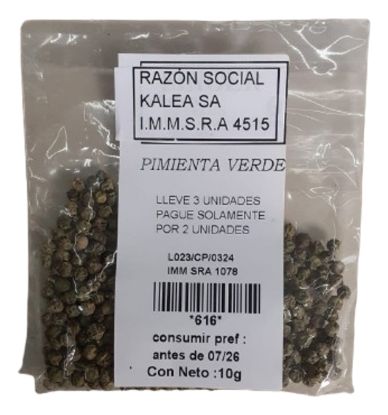 Imagen de Pimienta verde 10 gr