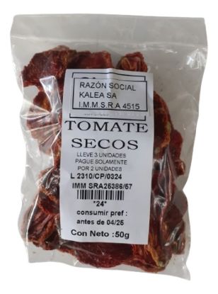 Imagen de Tomates secos 50 gr