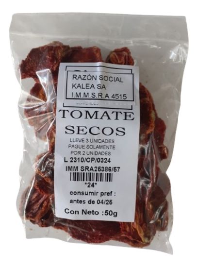 Imagen de Tomates secos 50 gr