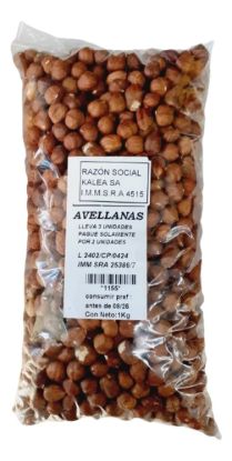 Imagen de Avellanas peladas 1 kg