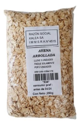 Imagen de Avena arrollada  250 gr