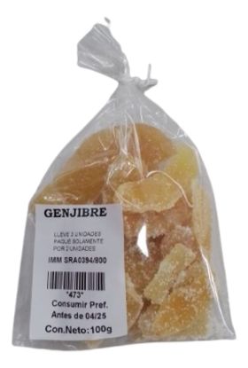 Mostrar detalles de Jengibre dulce 100 gr Imagen de Jengibre dulce 100 gr
