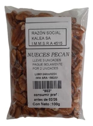 Imagen de Nueces pecan peladas  100 gr