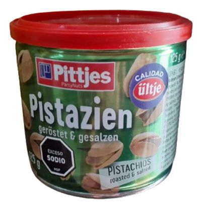 Imagen de Pistachos salados lata 125 gr