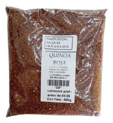 Imagen de Quinoa roja orgánica 500g