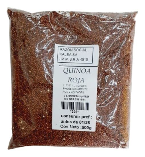 Imagen de Quinoa roja orgánica 500g