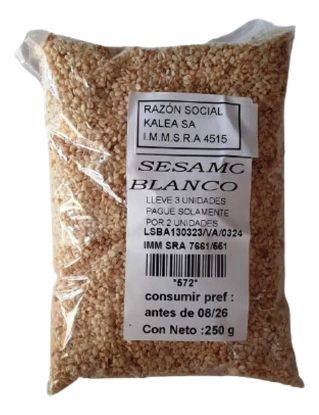 Imagen de Sesamo blanco 250 gr