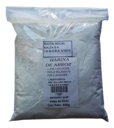 Imagen de Harina de arroz 500 gr