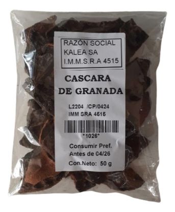Imagen de Càscara de granada 50 gr