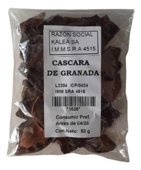 Imagen de Càscara de granada 50 gr