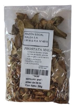 Imagen de Prostata mala 50 gr