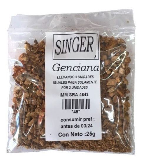 Imagen de Raiz de genciana 25 gr