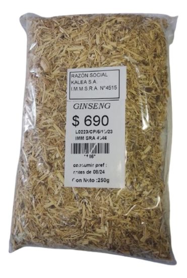 Imagen de Raiz de ginseng 250 gr