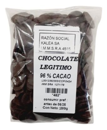 Mostrar detalles de Chocolate 96%  200 gr Imagen de Chocolate 96%  200 gr
