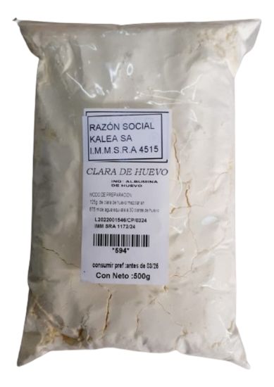 Imagen de Clara de huevo 500 gr