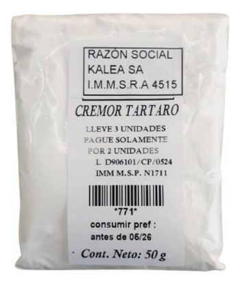 Imagen de Cremor tartaro 100 gr