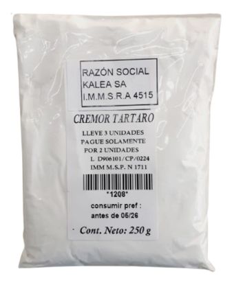 Imagen de Cremor tartaro 250 gr