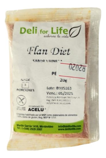 Imagen de Flan s/gr, s/a, vainilla diet 20 gr 