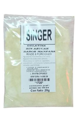 Imagen de Gelatina de manzana sin azucar 16 porc. 25 gr