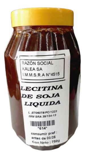 Imagen de Lecitina liquida 750 gr
