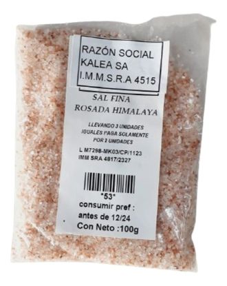 Imagen de Sal del himalaya fina rosada 100 gr