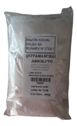 Mostrar detalles de Percarbonato-bicarbonato de sodio quitamanchas 400 gr Imagen de Percarbonato-bicarbonato de sodio quitamanchas 400 gr