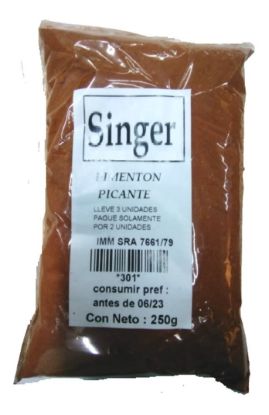 Imagen de Pimenton picante 250 gr