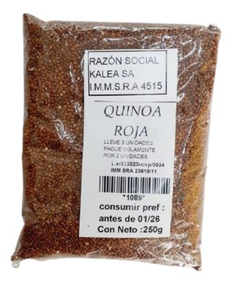 Imagen de Quinoa roja orgànica 250 gr