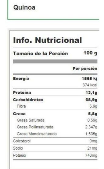 Imagen de Quinoa roja orgànica 250 gr