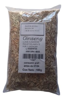 Imagen de Raiz de ginseng 100 gr