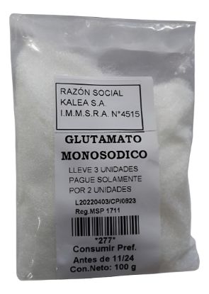 Imagen de Glutamato monosòdico  100 gr