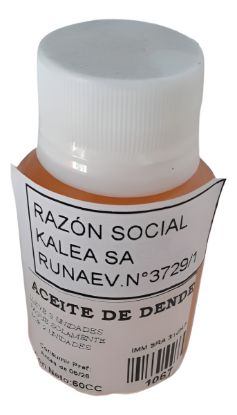 Mostrar detalles de Aceite de dende 60 ml Imagen de Aceite de dende 60 ml