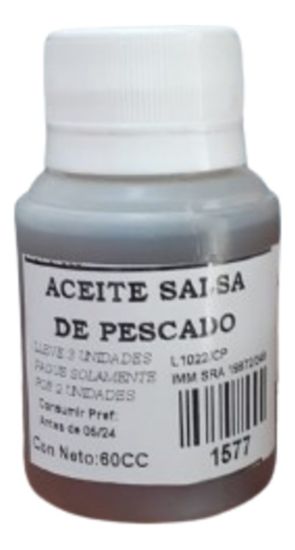 Imagen de Aceite salsa de pescado 60 ml