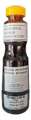 Imagen de Salsa teriyaki chino singer 250 ml