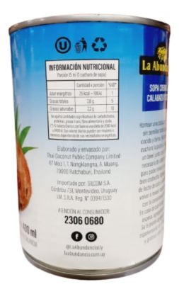 Imagen de Leche de coco 400 ml