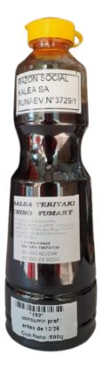 Imagen de Salsa teriyaki chino singer 500 ml