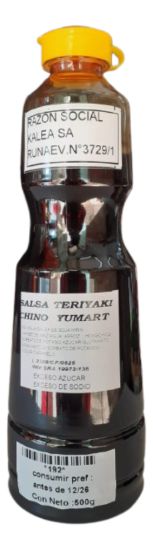 Imagen de Salsa teriyaki chino singer 500 ml