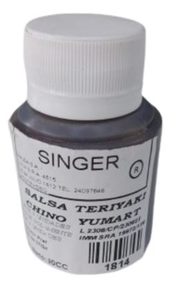 Imagen de Salsa teriyaki chino singer 60 ml