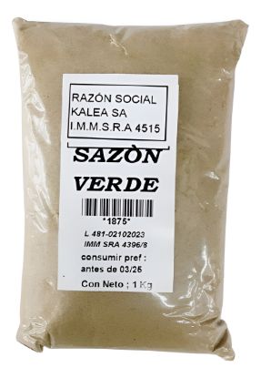 Mostrar detalles de Sazon verde 1 kilo  Imagen de Sazon verde 1 kilo