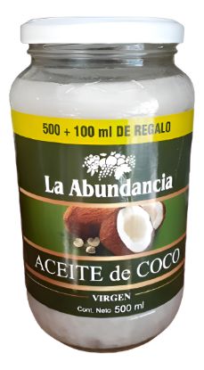 Mostrar detalles de Aceite de coco 600 cc Imagen de Aceite de coco 600 cc