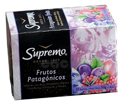 Imagen de Te supremo frutos patagonicos 20 s.