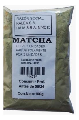 Imagen de Te verde matcha japonés ceremonial100 gr
