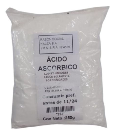 Imagen de Acido  ascòrbico 250 