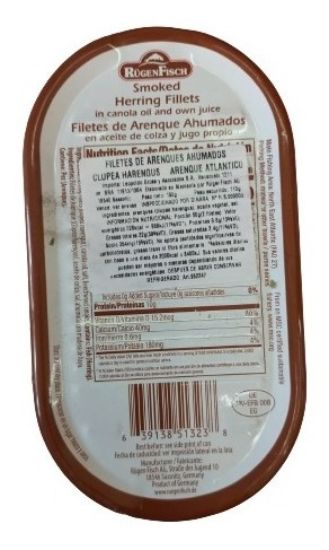 Imagen de Arenques  filets alemanes 240 gr