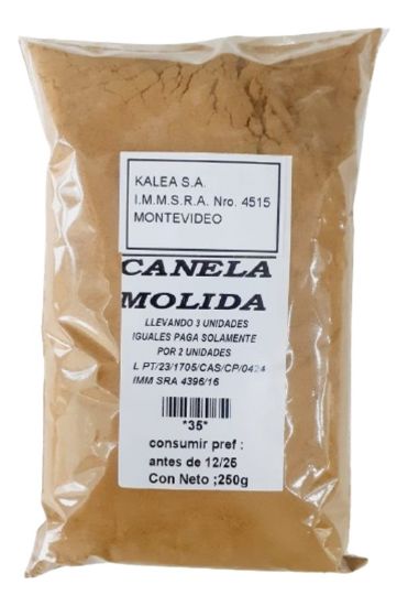 Imagen de Canela molida pura 250 gr