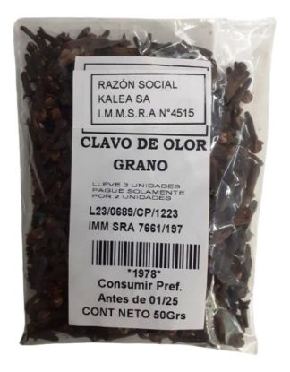 Imagen de Clavo de olor en grano 50 gr
