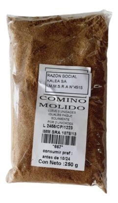 Imagen de Comino  molido 250 gr