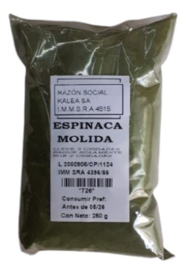Imagen de Espinaca n polvo 250 gr