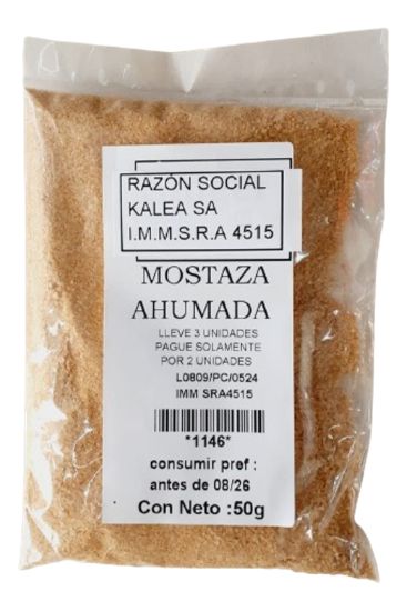 Imagen de Mostaza ahumada 50 gr